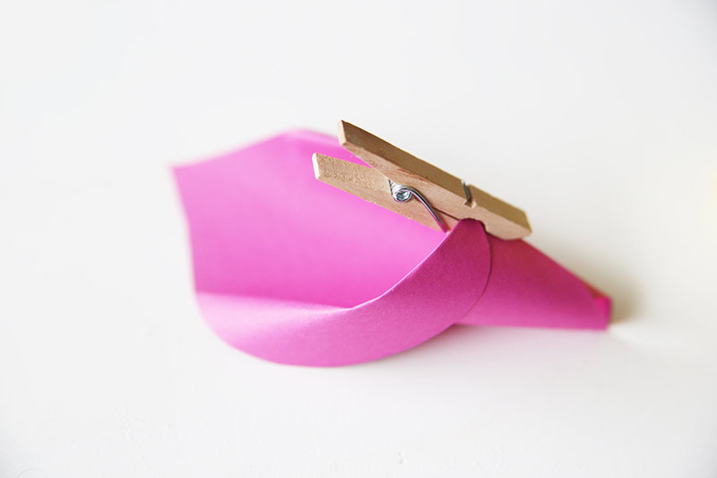 DIY-Calla Blume aus Papier ganz einfach selbermachen