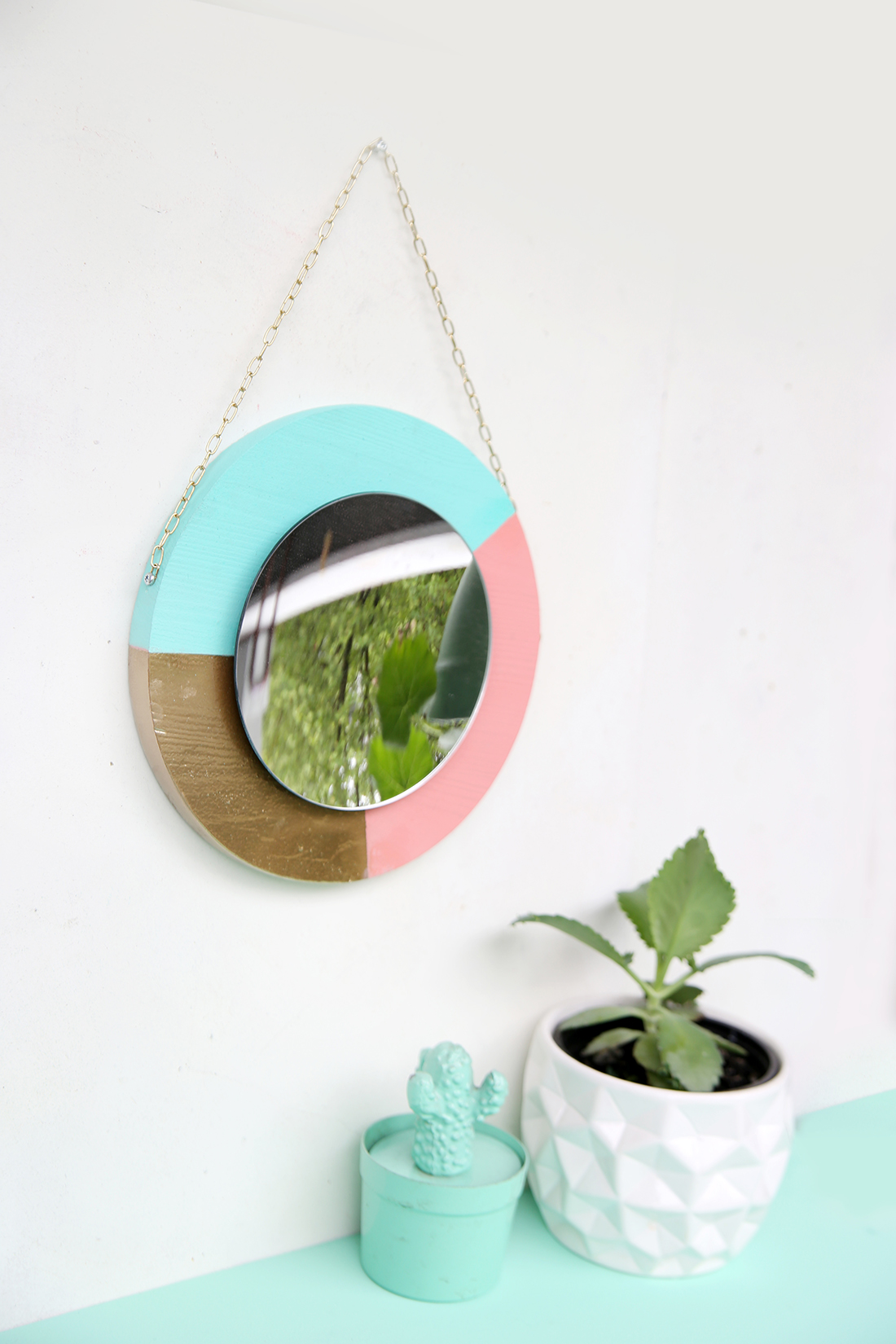 DIY-Spiegel aus Holz selber machen