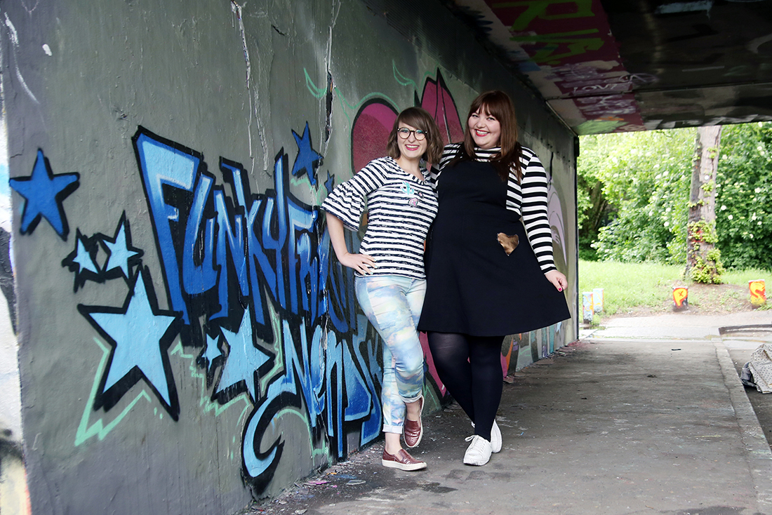 DIY Top mit Trompetenärmeln