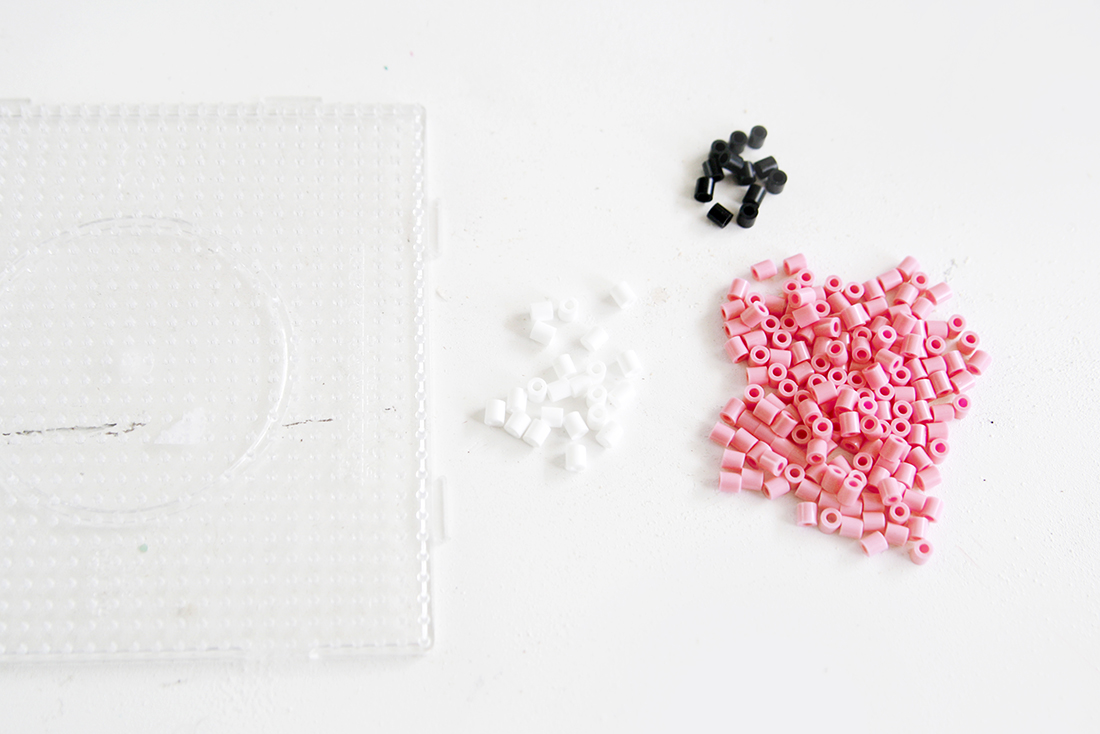 DIY Flamingo aus Hama-Bügelperlen selbermachen