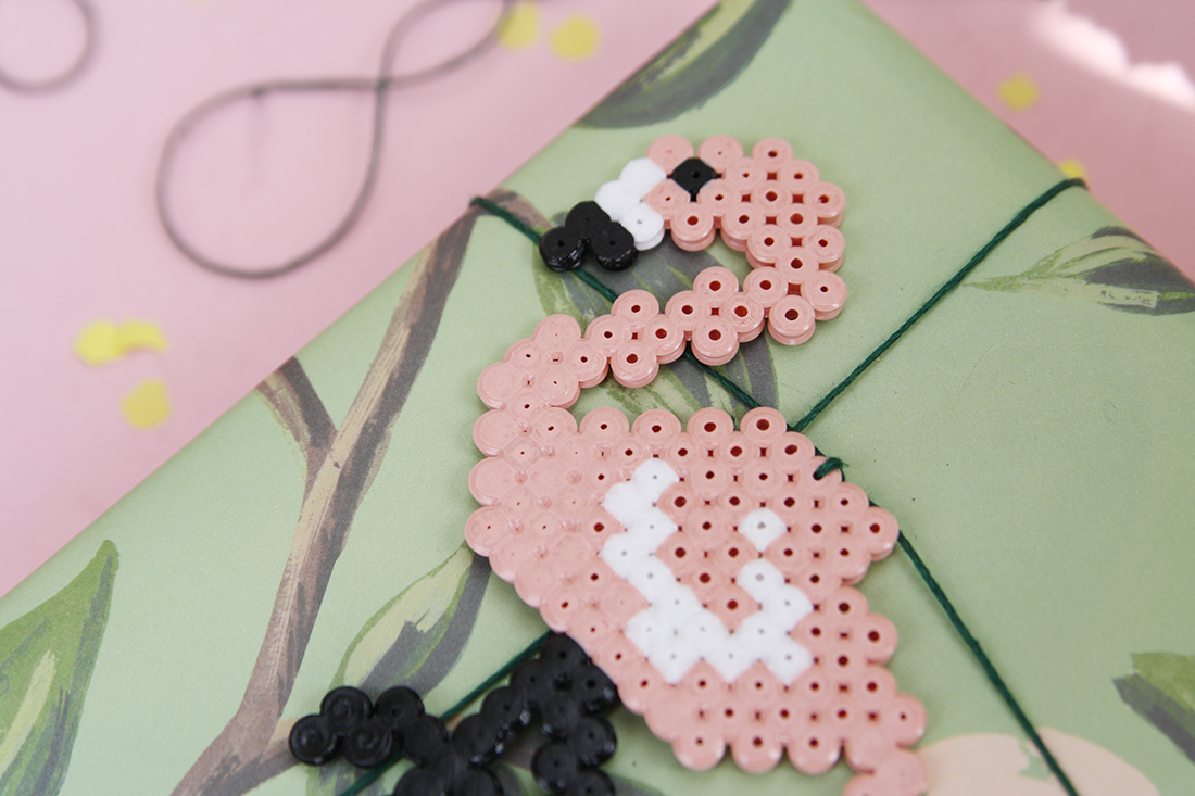 DIY Flamingo aus Hama-Bügelperlen selbermachen