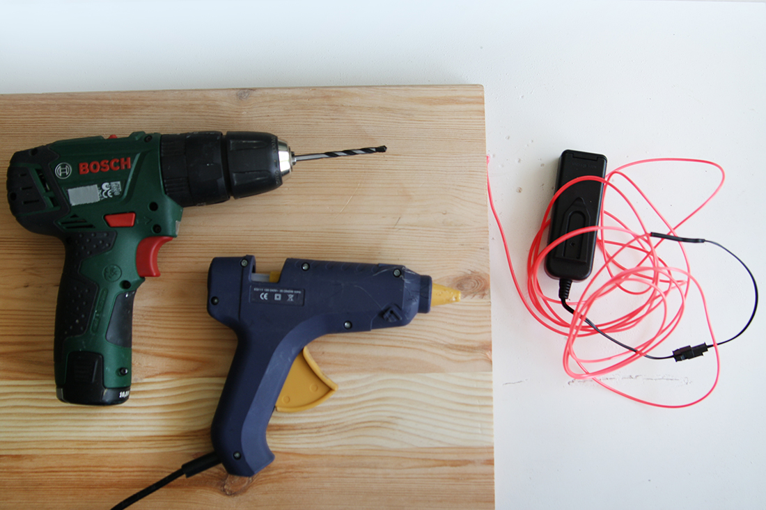 DIY Kaktus Neonschild selbermachen