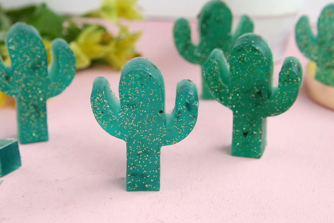 DIY Kaktus Seife selbermachen
