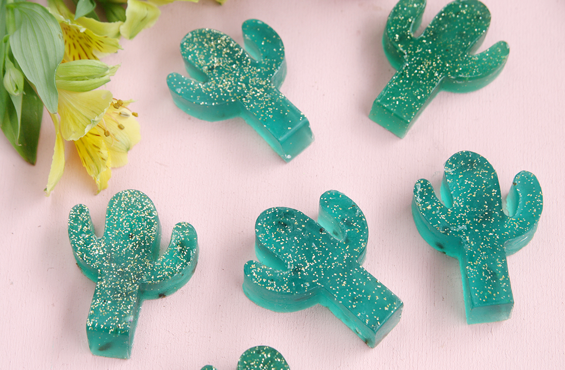 DIY Kaktus Seife selbermachen