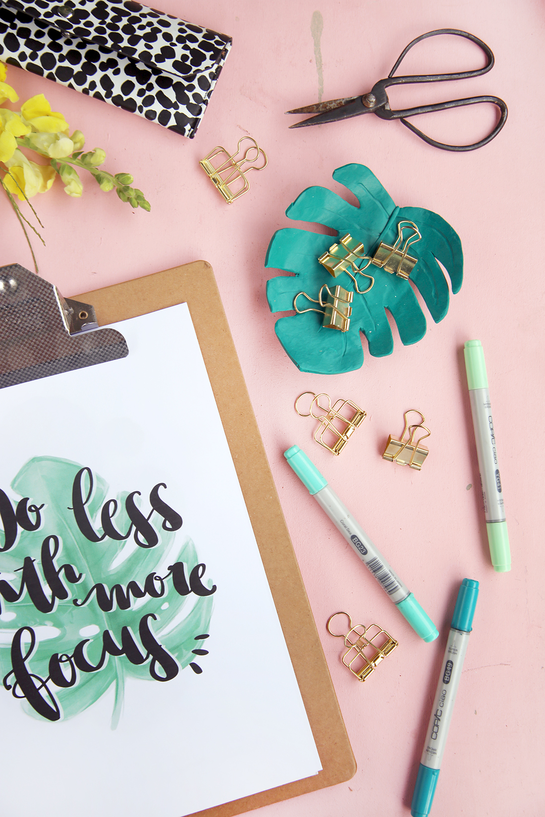 Kreative DIY-Idee zum Selbermachen: So machst du deine Monstera-Ringschale selbst | DIY Anleitung