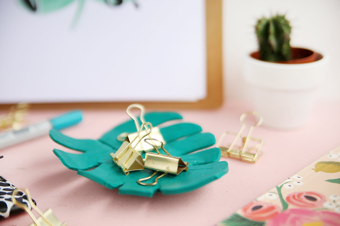 Kreative DIY-Idee zum Selbermachen: So machst du deine Monstera-Ringschale selbst | DIY Anleitung