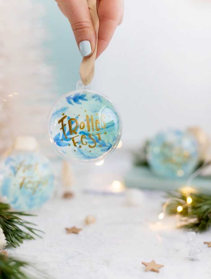 DIY Weihnachtsdeko: 3D-Weihnachtskugeln selbst basteln | Gewinnspiel