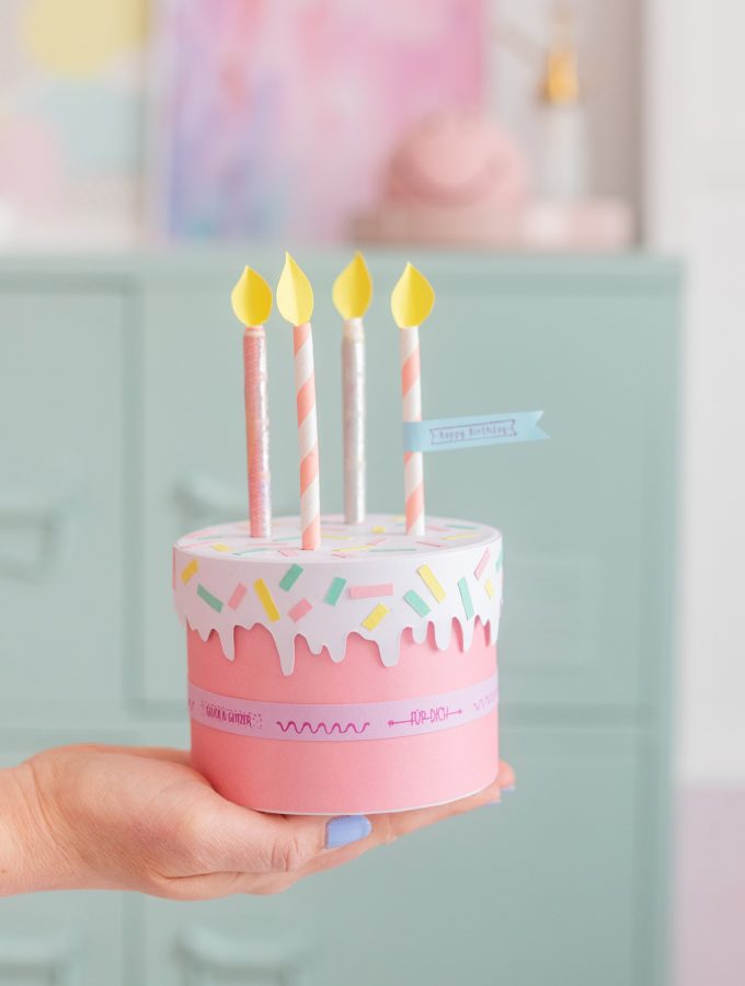DIY: Torten-Geldgeschenk basteln